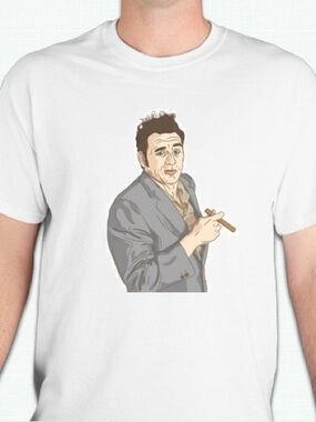 Kramer Seinfeld   tshirt shirt Unisex 100 percent cotton brand new